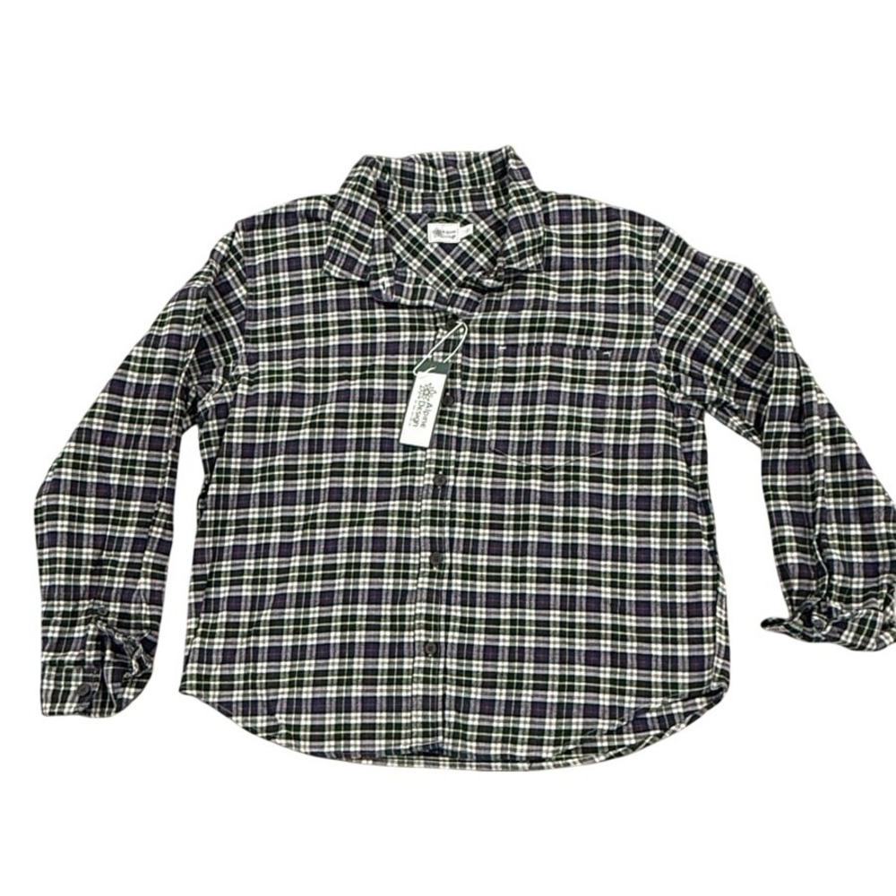 Alpine Design Women's Large Midweight Flannel‎ Shirt